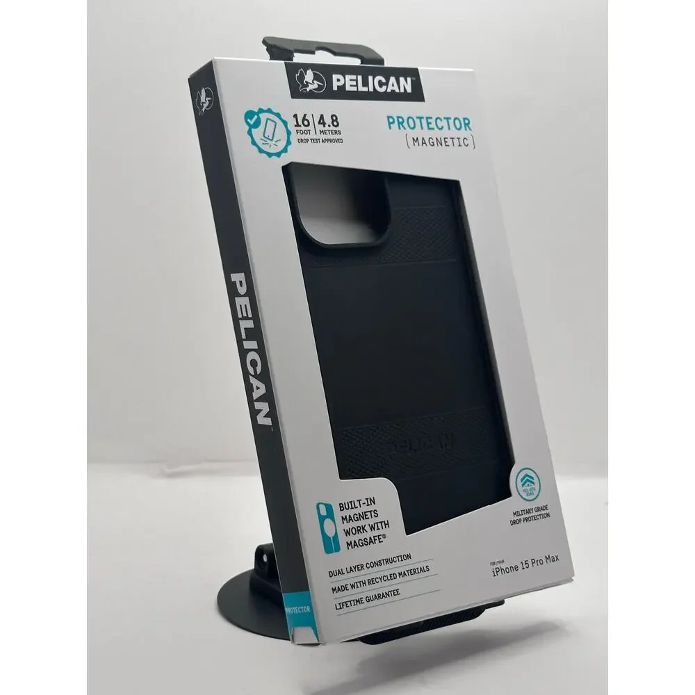 Pelican Protector Magnetic iPhone 15 Pro Max MagSafe Case NWT MSRP: $50.00